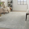 image:imageNourison Home Asher Vintage Blue 93 x 127 Area Rug Traditional Easy Clean Non Shedding Bed Room Living Room Dining Room Kitchen 9x13Blue