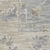 image:imageNourison Home Asher Vintage Blue 93 x 127 Area Rug Traditional Easy Clean Non Shedding Bed Room Living Room Dining Room Kitchen 9x13Blue