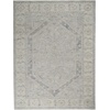 image:imageNourison Home Asher Vintage Blue 93 x 127 Area Rug Traditional Easy Clean Non Shedding Bed Room Living Room Dining Room Kitchen 9x13Grey