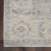 image:imageNourison Home Asher Vintage Blue 93 x 127 Area Rug Traditional Easy Clean Non Shedding Bed Room Living Room Dining Room Kitchen 9x13Grey