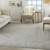image:imageNourison Home Asher Vintage Blue 93 x 127 Area Rug Traditional Easy Clean Non Shedding Bed Room Living Room Dining Room Kitchen 9x13Grey