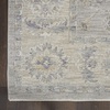 image:imageNourison Home Asher Vintage Blue 93 x 127 Area Rug Traditional Easy Clean Non Shedding Bed Room Living Room Dining Room Kitchen 9x13Grey