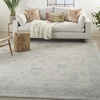 image:imageNourison Home Asher Vintage Charcoal 53 x 78 Area Rug Traditional Easy Clean Non Shedding Bed Room Living Room Dining Room Kitchen 5x8Lt Grey