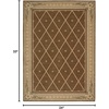 image:imageNourison Home Ashton House Vintage Mink 2 x 29 Area Rug Easy Cleaning Non Shedding Bed Room Living Room Dining Room Kitchen 2x3Mink