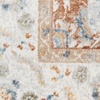 image:imageNourison Home Astra Machine Washable Blue 33 x 5 Area Rug  Easy Clean Non Shedding Bed Room Living Room Dining Room Kitchen 3 x 5Rust Ivory