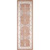 image:imageNourison Home Astra Machine Washable Blue 33 x 5 Area Rug  Easy Clean Non Shedding Bed Room Living Room Dining Room Kitchen 3 x 5Rust Ivory