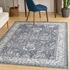 image:imageNourison Home Astra Machine Washable Blue 33 x 5 Area Rug  Easy Clean Non Shedding Bed Room Living Room Dining Room Kitchen 3 x 5Slate