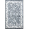 image:imageNourison Home Astra Machine Washable Blue 33 x 5 Area Rug  Easy Clean Non Shedding Bed Room Living Room Dining Room Kitchen 3 x 5Slate
