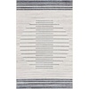 image:imageNourison Home Astra Machine Washable Ivory Blue 9 x 12 Area Rug  Easy Clean Non Shedding Bed Room Living Room Dining Room Kitchen 9 x 12Ivory Blue
