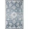 image:imageNourison Home Astra Machine Washable Ivory Gold 33 x 5 Area Rug  Easy Clean Non Shedding Bed Room Living Room Dining Room Kitchen 3 x 5Denim