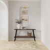 image:imageNourison Home Astra Machine Washable Ivory Gold 33 x 5 Area Rug  Easy Clean Non Shedding Bed Room Living Room Dining Room Kitchen 3 x 5Ivory Gold