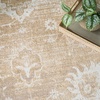 image:imageNourison Home Astra Machine Washable Ivory Gold 33 x 5 Area Rug  Easy Clean Non Shedding Bed Room Living Room Dining Room Kitchen 3 x 5Ivory Gold