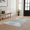 image:imageNourison Home Astra Machine Washable Ivory Olive 53 x 7 Area Rug  Easy Clean Non Shedding Bed Room Living Room Dining Room Kitchen 5 x 7Blue