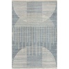 image:imageNourison Home Astra Machine Washable Ivory Olive 53 x 7 Area Rug  Easy Clean Non Shedding Bed Room Living Room Dining Room Kitchen 5 x 7Blue