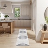 image:imageNourison Home Astra Machine Washable Ivory Olive 53 x 7 Area Rug  Easy Clean Non Shedding Bed Room Living Room Dining Room Kitchen 5 x 7Ivory Blue