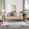 image:imageNourison Home Astra Machine Washable Ivory Olive 53 x 7 Area Rug  Easy Clean Non Shedding Bed Room Living Room Dining Room Kitchen 5 x 7Ivory Blue