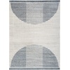 image:imageNourison Home Astra Machine Washable Ivory Olive 53 x 7 Area Rug  Easy Clean Non Shedding Bed Room Living Room Dining Room Kitchen 5 x 7Ivory Blue