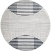 image:imageNourison Home Astra Machine Washable Ivory Olive 53 x 7 Area Rug  Easy Clean Non Shedding Bed Room Living Room Dining Room Kitchen 5 x 7Ivory Blue