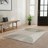 image:imageNourison Home Astra Machine Washable Ivory Olive 53 x 7 Area Rug  Easy Clean Non Shedding Bed Room Living Room Dining Room Kitchen 5 x 7Ivory Olive
