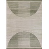 image:imageNourison Home Astra Machine Washable Ivory Olive 53 x 7 Area Rug  Easy Clean Non Shedding Bed Room Living Room Dining Room Kitchen 5 x 7Ivory Olive
