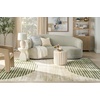 image:imageNourison Home Astra Machine Washable Ivory Olive 53 x 7 Area Rug  Easy Clean Non Shedding Bed Room Living Room Dining Room Kitchen 5 x 7Ivory Olive