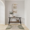 image:imageNourison Home Astra Machine Washable Ivory Olive 53 x 7 Area Rug  Easy Clean Non Shedding Bed Room Living Room Dining Room Kitchen 5 x 7Ivory Olive