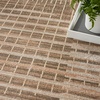 image:imageNourison Home Astra Machine Washable Ivory Olive 53 x 7 Area Rug  Easy Clean Non Shedding Bed Room Living Room Dining Room Kitchen 5 x 7Latte