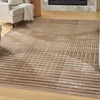 image:imageNourison Home Astra Machine Washable Ivory Olive 53 x 7 Area Rug  Easy Clean Non Shedding Bed Room Living Room Dining Room Kitchen 5 x 7Latte