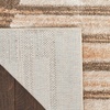 image:imageNourison Home Astra Machine Washable Ivory Olive 53 x 7 Area Rug  Easy Clean Non Shedding Bed Room Living Room Dining Room Kitchen 5 x 7Latte