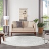image:imageNourison Home Astra Machine Washable Light Grey 2 x 3 Area Rug  Easy Clean Non Shedding Bed Room Living Room Dining Room Kitchen 2 x 3Light Grey