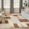 image:imageNourison Home Astra Machine Washable Multicolor 33 x 5 Area Rug  Easy Clean Non Shedding Bed Room Living Room Dining Room Kitchen 3 x 5Beige Multicolor
