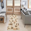 image:imageNourison Home Astra Machine Washable Multicolor 33 x 5 Area Rug  Easy Clean Non Shedding Bed Room Living Room Dining Room Kitchen 3 x 5Beige Multicolor