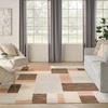 image:imageNourison Home Astra Machine Washable Multicolor 33 x 5 Area Rug  Easy Clean Non Shedding Bed Room Living Room Dining Room Kitchen 3 x 5Beige Multicolor
