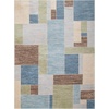 image:imageNourison Home Astra Machine Washable Multicolor 33 x 5 Area Rug  Easy Clean Non Shedding Bed Room Living Room Dining Room Kitchen 3 x 5Blue Green Multi