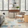 image:imageNourison Home Astra Machine Washable Multicolor 33 x 5 Area Rug  Easy Clean Non Shedding Bed Room Living Room Dining Room Kitchen 3 x 5Blue Green Multi