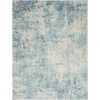 image:imageNourison Home Astra Machine Washable Multicolor 33 x 5 Area Rug  Easy Clean Non Shedding Bed Room Living Room Dining Room Kitchen 3 x 5Blue Ivory