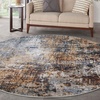 image:imageNourison Home Astra Machine Washable Multicolor 33 x 5 Area Rug  Easy Clean Non Shedding Bed Room Living Room Dining Room Kitchen 3 x 5Multi Color
