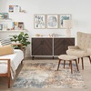 image:imageNourison Home Astra Machine Washable Multicolor 33 x 5 Area Rug  Easy Clean Non Shedding Bed Room Living Room Dining Room Kitchen 3 x 5Multi Color