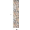 image:imageNourison Home Astra Machine Washable Multicolor 33 x 5 Area Rug  Easy Clean Non Shedding Bed Room Living Room Dining Room Kitchen 3 x 5Multi Color