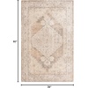 image:imageNourison Home Astra Machine Washable Rust Multicolor 33 x 5 Area Rug  Easy Clean Non Shedding Bed Room Living Room Dining Room Kitchen 3 x 5Beige
