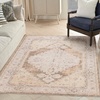 image:imageNourison Home Astra Machine Washable Rust Multicolor 33 x 5 Area Rug  Easy Clean Non Shedding Bed Room Living Room Dining Room Kitchen 3 x 5Beige