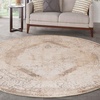 image:imageNourison Home Astra Machine Washable Rust Multicolor 33 x 5 Area Rug  Easy Clean Non Shedding Bed Room Living Room Dining Room Kitchen 3 x 5Beige
