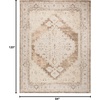 image:imageNourison Home Astra Machine Washable Rust Multicolor 33 x 5 Area Rug  Easy Clean Non Shedding Bed Room Living Room Dining Room Kitchen 3 x 5Beige