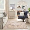 image:imageNourison Home Astra Machine Washable Rust Multicolor 33 x 5 Area Rug  Easy Clean Non Shedding Bed Room Living Room Dining Room Kitchen 3 x 5Beige