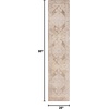 image:imageNourison Home Astra Machine Washable Rust Multicolor 33 x 5 Area Rug  Easy Clean Non Shedding Bed Room Living Room Dining Room Kitchen 3 x 5Beige