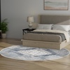 image:imageNourison Home Astra Machine Washable Rust Multicolor 33 x 5 Area Rug  Easy Clean Non Shedding Bed Room Living Room Dining Room Kitchen 3 x 5Blue Ivory