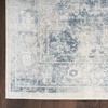 image:imageNourison Home Astra Machine Washable Rust Multicolor 33 x 5 Area Rug  Easy Clean Non Shedding Bed Room Living Room Dining Room Kitchen 3 x 5Blue Ivory