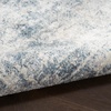 image:imageNourison Home Astra Machine Washable Rust Multicolor 33 x 5 Area Rug  Easy Clean Non Shedding Bed Room Living Room Dining Room Kitchen 3 x 5Blue Ivory
