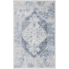 image:imageNourison Home Astra Machine Washable Rust Multicolor 33 x 5 Area Rug  Easy Clean Non Shedding Bed Room Living Room Dining Room Kitchen 3 x 5Blue Ivory