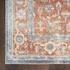 image:imageNourison Home Astra Machine Washable Rust Multicolor 33 x 5 Area Rug  Easy Clean Non Shedding Bed Room Living Room Dining Room Kitchen 3 x 5Denim Multicolor